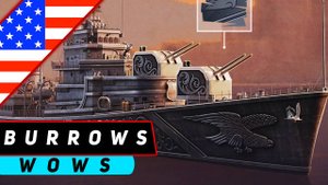 ЭСМИНЕЦ BURROWS! ОХОТА НА ВОДНОГО ЗВЕРЯ! WORLD OF WARSHIPS