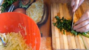 Кабачковые оладьи без яиц