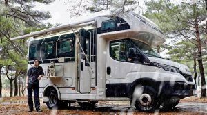 3-КОМНАТНЫЙ ДОМ НА АВТОМОБИЛЕ, КЕМПИНГ ПОД ДОЖДЕМ