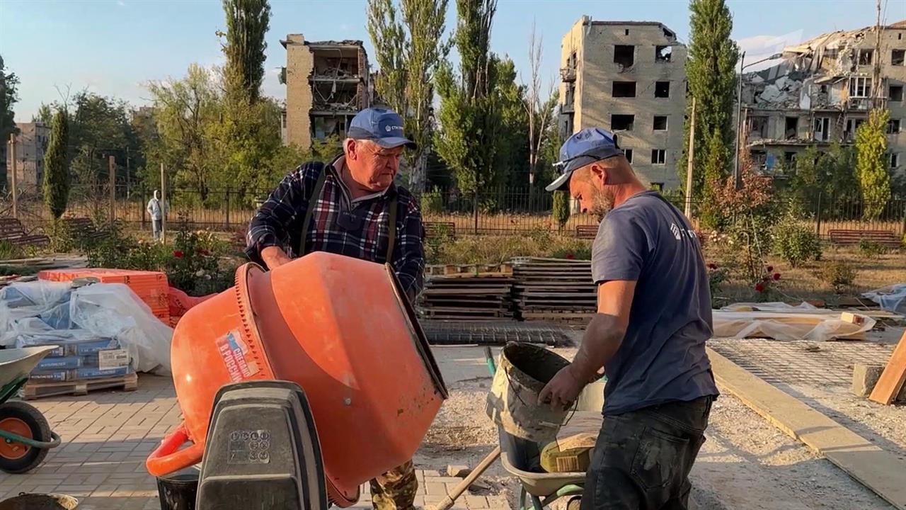 Корреспонденты иностранных СМИ посетили освобожденные территории в ДНР