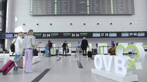 Задерживается прилет 10 рейсов в аэропорт Новосибирска