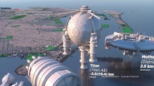 Размеры космических кораблей наглядно