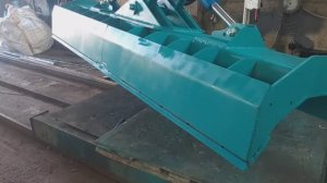 Опорная лыжа на отвалах для фронтальных погрузчиков