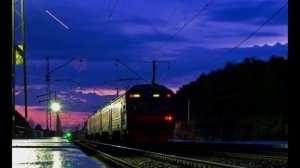 эстетика ночь на железной дороге