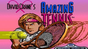 David Crane's Amazing Tennis | Sega Mega Drive (Genesis).