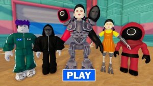 ИГРА ПРО КАЛЬМАРА - ПОБЕГ ИЗ ТЮРЬМЫ! Прохождение игры Роблокс