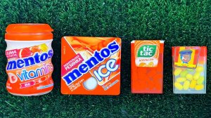 🧡 Оранжевые Mentos & Tic Tac | Жвачка Маша и Медведь | АСМР Распаковка