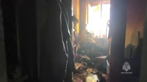 Собака погибла на пожаре в селе Чигири