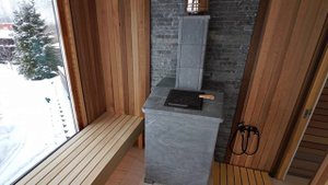 Печь GFS25 В облицовке Президент Талькохлорит