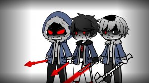 Тяжесть ОТВЕТСТВЕННОСТИ. Андертейл мем. Гача лайф