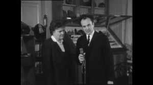 О. М. Римская-Корсакова в минералогическом музее Ленинградского государственного университета