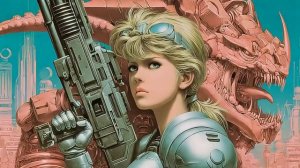 Synthwave Retrowave Mix 2025 ｜ Neon Huntress in Pink Moon City — Focus⧸Chill Mix ｜ No Vocals