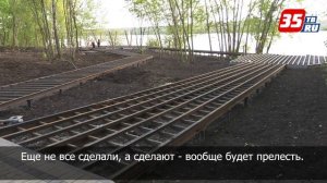 Георгий Филимонов проконтролировал ход работ по благоустройству города Череповца