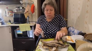 Мукбанг,рыба‼️