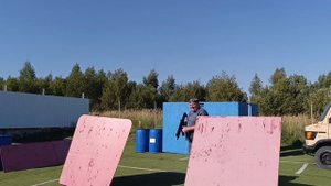 Лазертаг.Развлекаемся на дне рождении сестры Даши