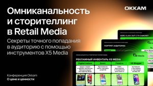 Омниканальность и сторителлинг в Retail Media: секреты попадания в аудиторию инструментами X5 Media