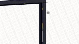 Инструкция по  сборке фурнитуры для  откидного алюминиевого окна СТН-1850-60