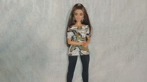 Обзор на одежду для Барби от Виана.Туника и штаны