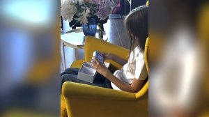 Фотоаппарат детский мгновенной печати синий