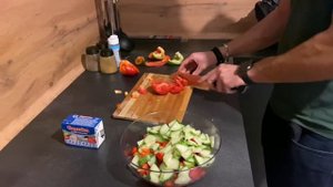 Простой салат 🥗 с сыром 🧀«Сиртаки»