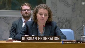 А.М.Евстигнеева на заседании Совета Безопасности ООН по ситуации в ДР Конго, Нью-Йорк, 30 сентября