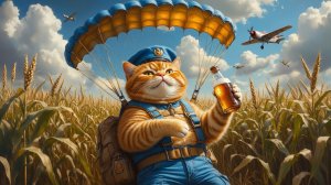 Жесткая посадка с холодным пивом!