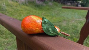 Мастер-класс «Груша из ваты»