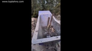 ТТ 1500 дробление деревянных шпал