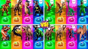 Динозавры МЕГАМИКС 169-172 уровни - Мультики про Динозавров | МУЛЬТФИЛЬМЫ ДИНОЗАВРЫ в Tiles Hop