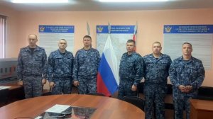 Всероссийская акция «Спасибо, что #МЫ ВМЕСТЕ» коллектив отдела по конвоированию