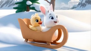 Мультик про зайчика зимой |  Мультики для детей | Сказка про маленького цыпленка |ДОБРЫЕ СКАЗКИ