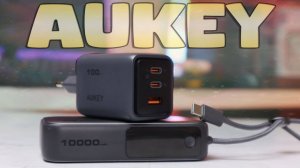 Обзор Power Bank Aukey PB-Y47 и Зарядное устройство Aukey Comet Mix 100W - Стоит своих денег?