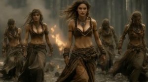 Жрица Огня, племенное металлическое песнопение