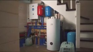 Котельная под лестницей