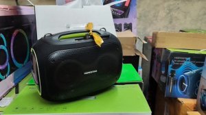 КОЛОНКА HOPESTAR PARTY BOX 120 Вт черная с Басовым динамиком и Эквалайзером 🔥 Мини Обзор Михайловск