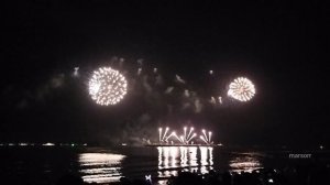 просто вечер фейерверков ч.21 салют, цветные огни firework ดอกไม้ไฟ