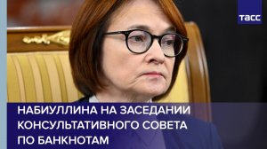 Набиуллина на заседании Консультативного совета по банкнотам