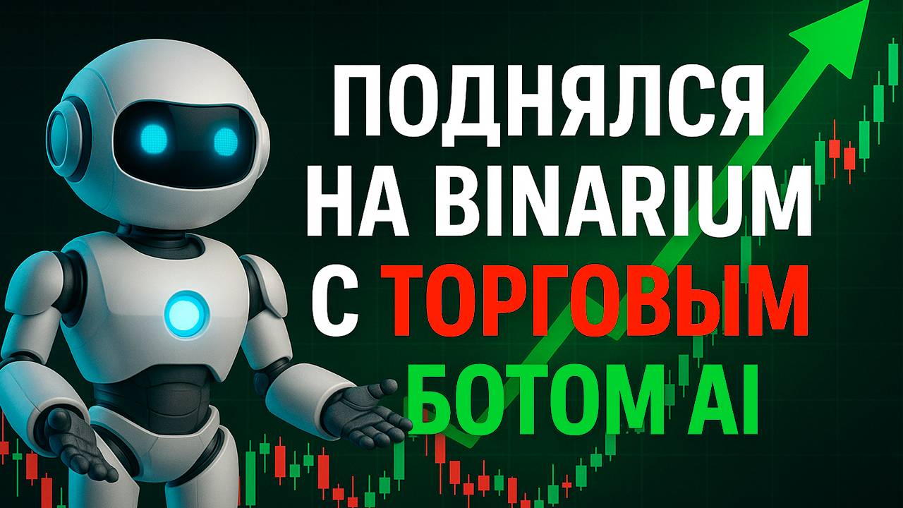 Бинариум Трейдинг с Ботом! Поднялся с AI роботом! Binarium стратегия с ботом! Бинарные опционы