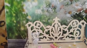 Обзор на фон для кукол, лавочку, чипсы, пиво и карты