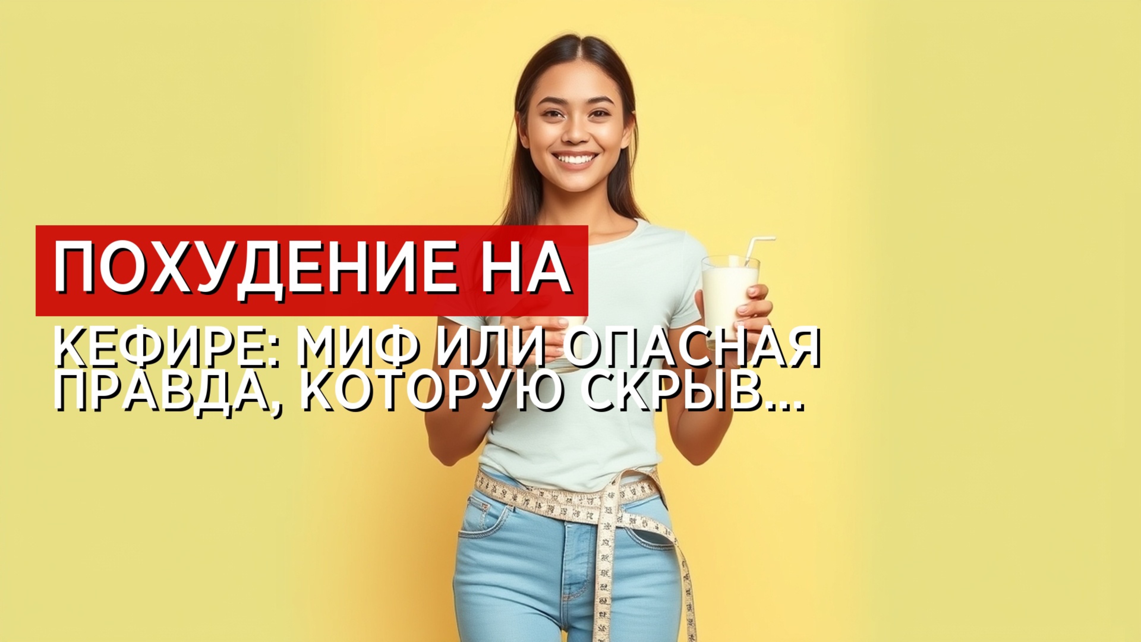 Правда и мифы о похудении на кефире