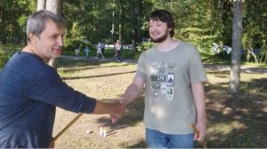 Берег Финского залива. Петербургский крокет