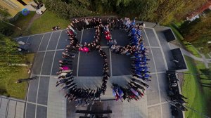 День воссоединения исторических территорий с Россией отметили флешмобом