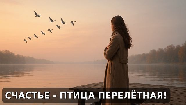 ШИКАРНАЯ  ПЕСНЯ - СЧАСТЬЕ -  ПТИЦА   ПЕРЕЛЁТНАЯ!