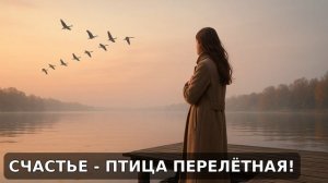 ШИКАРНАЯ ПЕСНЯ - СЧАСТЬЕ - ПТИЦА ПЕРЕЛЁТНАЯ!