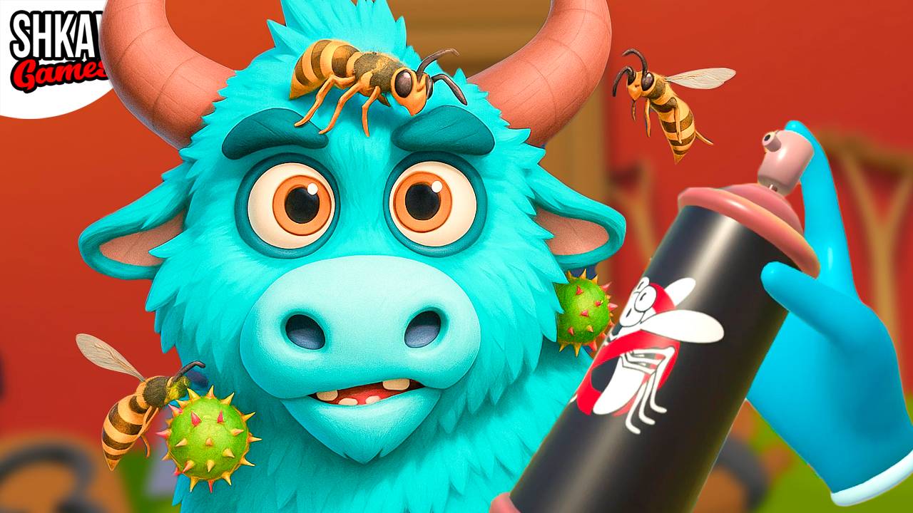 БЫЧОК В БЕДЕ! РЕПЕЙ, ОСЫ и ЗОЛОТОЕ преображение! Pets & Stuff VR / Часть 13 /