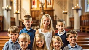 МЛАДЕНЦЫ В ЦЕРКВИ