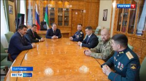 Ростислав Гольдштейн провёл встречу с руководством Госсовета Коми нового созыва