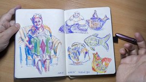 Рисовальный дневник. Сентябрь 2025