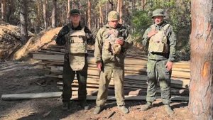 Благодарность от бойцов 1-й танковой Шторм-13 за оказанную помощь Жителям Тамбовщины