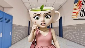 забавная анимация ужасов сражаются из-за ЛЮБВИ